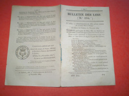 1827:  Pairs De France; Routes Charente, Pau. Soeurs De Montaigut, Blois, Poussan,Clermont, Tarbes,Pont Audemer....legs. - Decreti & Leggi