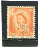 NEW ZEALAND - 1953  1d  QUEEN ELISABETH DEFINITIVE  FINE USED - Used Stamps