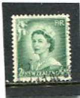 NEW ZEALAND - 1953  2d  QUEEN ELISABETH DEFINITIVE  FINE USED - Oblitérés
