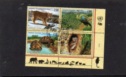 2001 ONU Ginevra - Specie In Via D'estinzione - Used Stamps