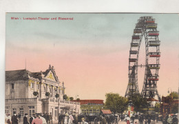 D2300) WIEN - LUSTSPIEL THEATER U. RIESENRAD - Viele Menschen ALT !! 5.3.1911 - Prater