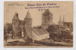 4232 XANTEN, Clever Tor, Belgische Militärpost 1922 - Xanten