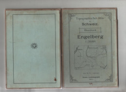 Topographischer Atlas Des Schweiz Uberdruck Engelberg 1:50000 - Altri & Non Classificati