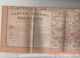 Carte Blondel Belgique - Andere & Zonder Classificatie