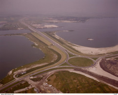 Naarden - Flevoland Brug, Luchtfoto LF223 - Naarden