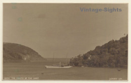 Dartmouth / United Kingdom: The Mouth Of The Dart (Vintage RPPC) - Dartmoor