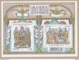 France BF N° F 4943 ** Les Grandes Heures De L'Histoire De France - Charlemagne 2015 - Neufs