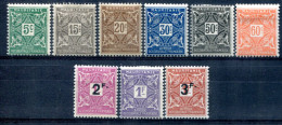 Mauritanie         Taxes  17/26 * - Unused Stamps