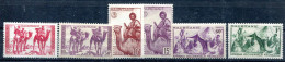 Mauritanie         125/130 ** - Unused Stamps