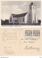 Katwijk Aan Zee Oude Kerk Met Standbeeld WP1964 - Katwijk (aan Zee)
