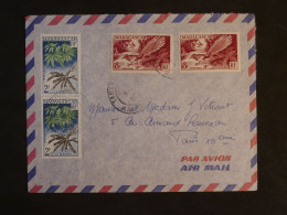 BX1 MADAGASCAR  BELLE LETTRE 1960 TANANARIVE A  PARIS FRANCE  ++ AFFRANCH. INTERESSANT + ++++ - Brieven En Documenten