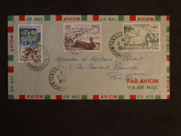 BX1 MADAGASCAR  BELLE LETTRE 1959 TANANARIVE A  PARIS FRANCE  + + AFFRANCH. PLAISANT + ++++ - Cartas & Documentos