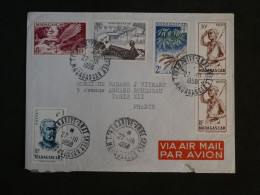 BX1 MADAGASCAR  BELLE LETTRE 1958 TANANARIVE A  PARIS FRANCE  ++ AFFRANCH. PLAISANT + ++++ - Briefe U. Dokumente