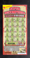 112 L, Lottery Tickets, Portugal, « Raspadinha », « Instant Lottery », « SUPER RECOMPENSA », Nº 532 - Billetes De Lotería