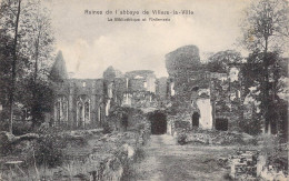 BELGIQUE - VILLERS LA VILLE - Ruines De L'Abbaye - La Bibliothèque Et L'Infirmerie - Carte Postale Ancienne - Villers-la-Ville