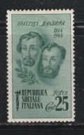 ITALIE 1953 // YVERT 41  // 1944 - Segnatasse