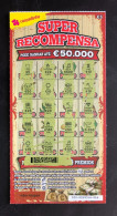 112 L, Lottery Tickets, Portugal, « Raspadinha », « Instant Lottery », « SUPER RECOMPENSA », Nº 532 - Billetes De Lotería