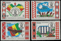 1110/1113** - 20e Anniversaire De L'indépendance / 20e Verjaring Van De Onafhankelijkheid / 20. Jahrestag Der Unabhängig - Unused Stamps