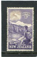 NEW ZEALAND - 1954  1 1/2+1/2d  HEALTH  FINE USED - Usados