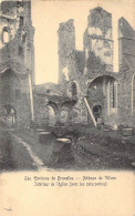 BELGIQUE - VILLERS LA VILLE -  L'Abbaye De Villers - Intérieur De L'église Avec Les Catacombes - Carte Postale Ancienne - Villers-la-Ville