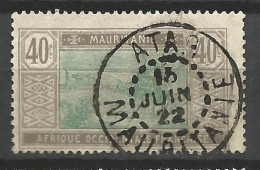 MAURITANIE N° 27 CACHET ATAR / Used - Usati