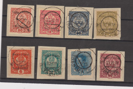 ITALY 1918 TRENTO Nice Ovpt Stamps Used On Cuts - Trentin