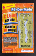 112 L, Lottery Tickets, Portugal, « Raspadinha », « Instant Lottery », « Pé-de-Meia », Nº 543 - Billetes De Lotería