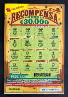 112 L, Lottery Tickets, Portugal, « Raspadinha », « RECOMPENSA  Pode Ganhar Até € 30.000 », Nº 536 - Billetes De Lotería