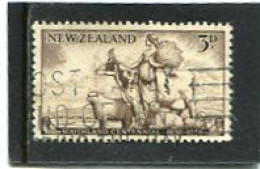 NEW ZEALAND - 1956  3d  SOUTHLAND  FINE USED - Used Stamps