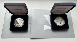 Latvia 2022 , 5 Euro , Silver Proof - For The Freedom Of Ukraine - Lettonie