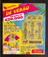112 L, Lottery Tickets, Portugal, « Raspadinha », « Instant Lottery », « Raspadinha De Verão », Nº 541 - Billetes De Lotería