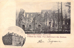 BELGIQUE - Villers-la-Ville - Vue Intérieure Des Ruines - Carte Postale Ancienne - Villers-la-Ville