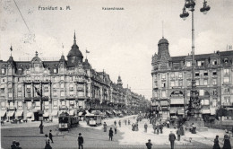 Allemagne,DEUTCHLAND,FRANKFURT,francfort  Sur Le Main,1908,LAMPADAIRE - Frankfurt A. Main