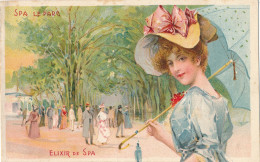 SPA  LE PARC  RECLAME  ELIXIR DE SPA       2 SCANS - Spa