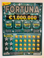 103, Lottery Tickets, Portugal, « Raspadinha », « Instant Lottery », « FORTUNA », Nº 520 - Billetes De Lotería