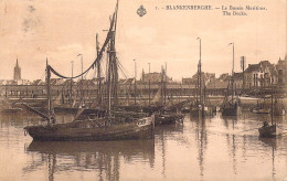 BELGIQUE - BLANKENBERGHE - Le Bassin Maritime - Carte Postale Ancienne - Blankenberge