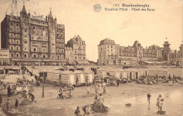 BELGIQUE - BLANKENBERGHE - Hôtel Des Bains - Carte Postale Ancienne - Blankenberge