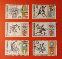 1970 Czechoslvakia - Serie Gestempeld - 1970 – Mexico