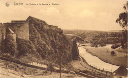 BELGIQUE - BOUILLON - Le Château Et La Semois à L'Abattoir - Carte Postale Ancienne - Bouillon