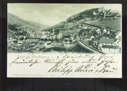 DR: Ansichtskarte "Grusss Aus Hirschhorn" Am Neckar Vom 3.1.1902 Mit 5 Pfg Germania Knr.: 55 Nach Chemnitz - Odenwald