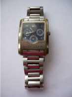 Herren-Hilfiger-Uhr  -  F90218  - Mit Stahlglieder-Armband (1133) - Horloge: Luxe