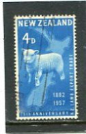 NEW ZEALAND - 1957  4d  LAMB EXPORT  FINE USED - Gebraucht