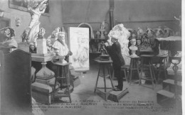 Thème Métier.Sculpture Salon Des Arts 1914 J.Injalabert Dans Son Atelier  .   (voir Scan) - Otros & Sin Clasificación