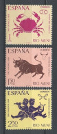 RIO MUNI 1968  N° 83/85 ** Neufs MNH Superbes C 1.50 € Pour L'enfance Signes Du Zodiaque Cancer Taureau Gémeaux - Rio Muni