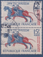 Tapisserie De Bayeux,  N°1172x2, Petite Variété, Liseré Ventral ( V2307B/15.3) - Gebraucht
