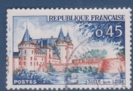 Sully Sur Loire,  N°1313, Petite Variété, Tour Bleutée ( V2307B/15.7) - Oblitérés