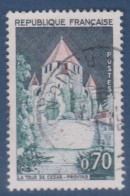 Tour De César,  N°1392A, Petite Variété, Toits Enflammés( V2307B/15.9) - Used Stamps