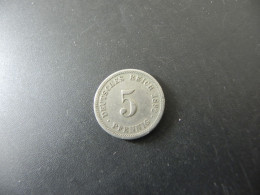 Deutschland 5 Pfennig 1892 D - 2 Pfennig