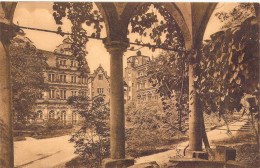 ALLEMAGNE - HEIDELBERG - Partie Aus Dem Heidelberger Schlosshof Von Der Brunnenhalle Gesehen - Carte Postale Ancienne - Autres & Non Classés