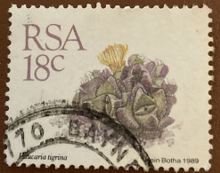 South Africa 1989 Succulents Faucaria Tigrina 18 C - Used - Used Stamps